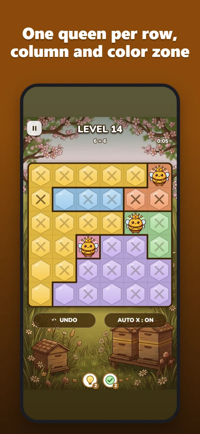 One queen per row, column and color zone