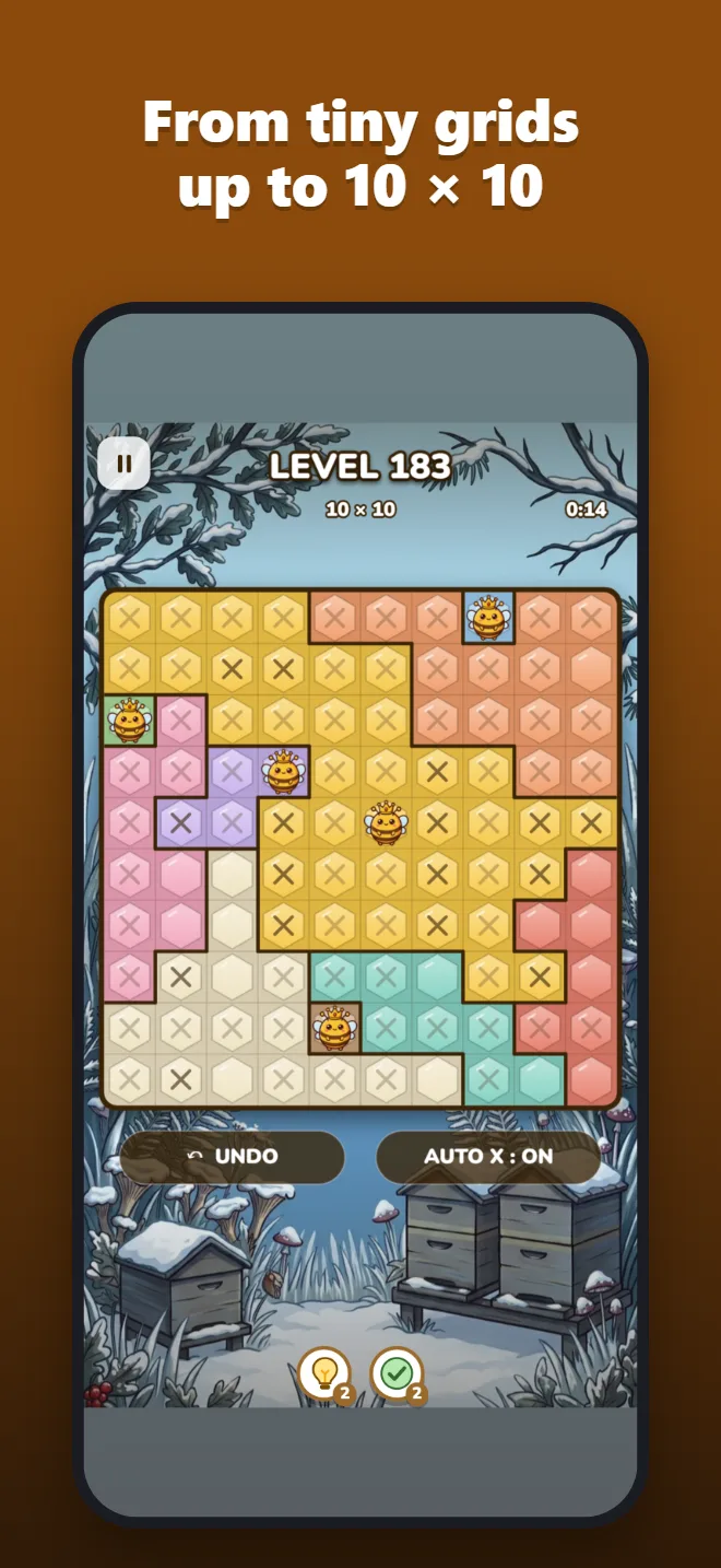 From tiny grids up to 10 × 10