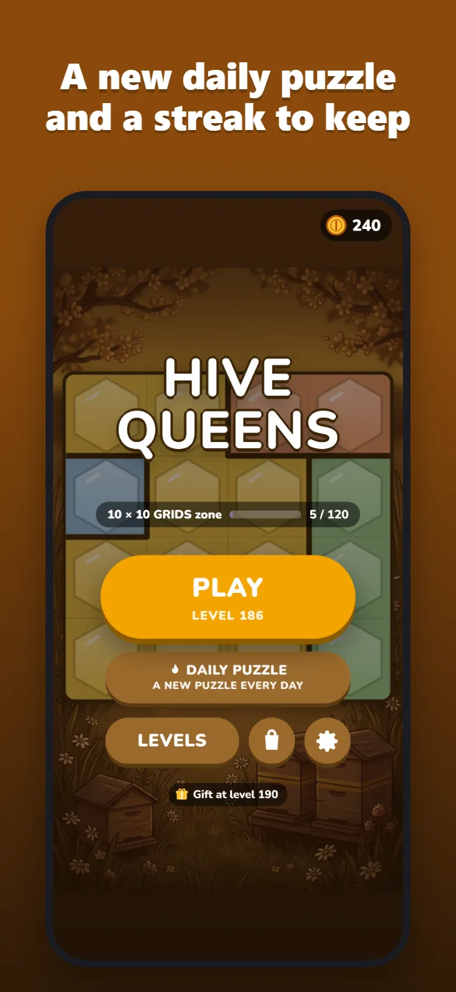 A new daily puzzle and a streak to keep